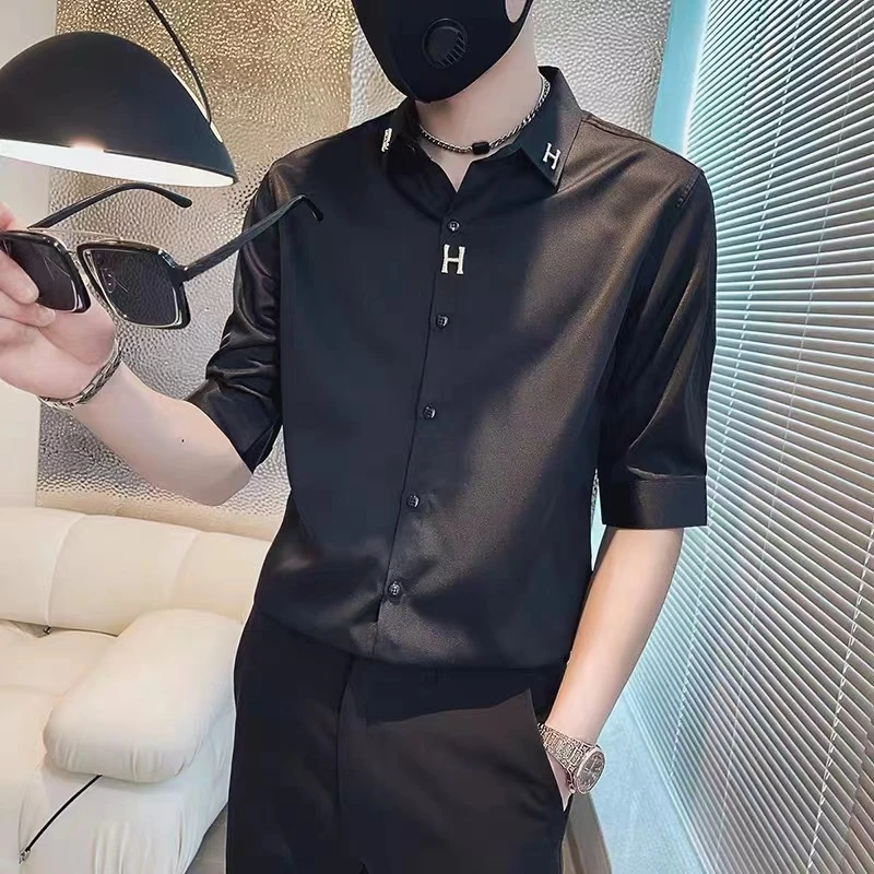 微瑕小码男装8001-8200春夏款男装衬衫过款以直播间展示为主衬衣