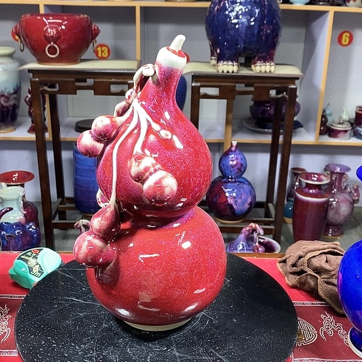 瓶中国神垕精品钧瓷