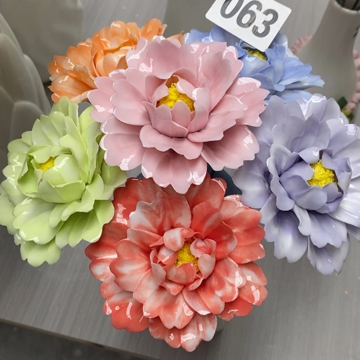 陶瓷陶瓷材料加工7朵