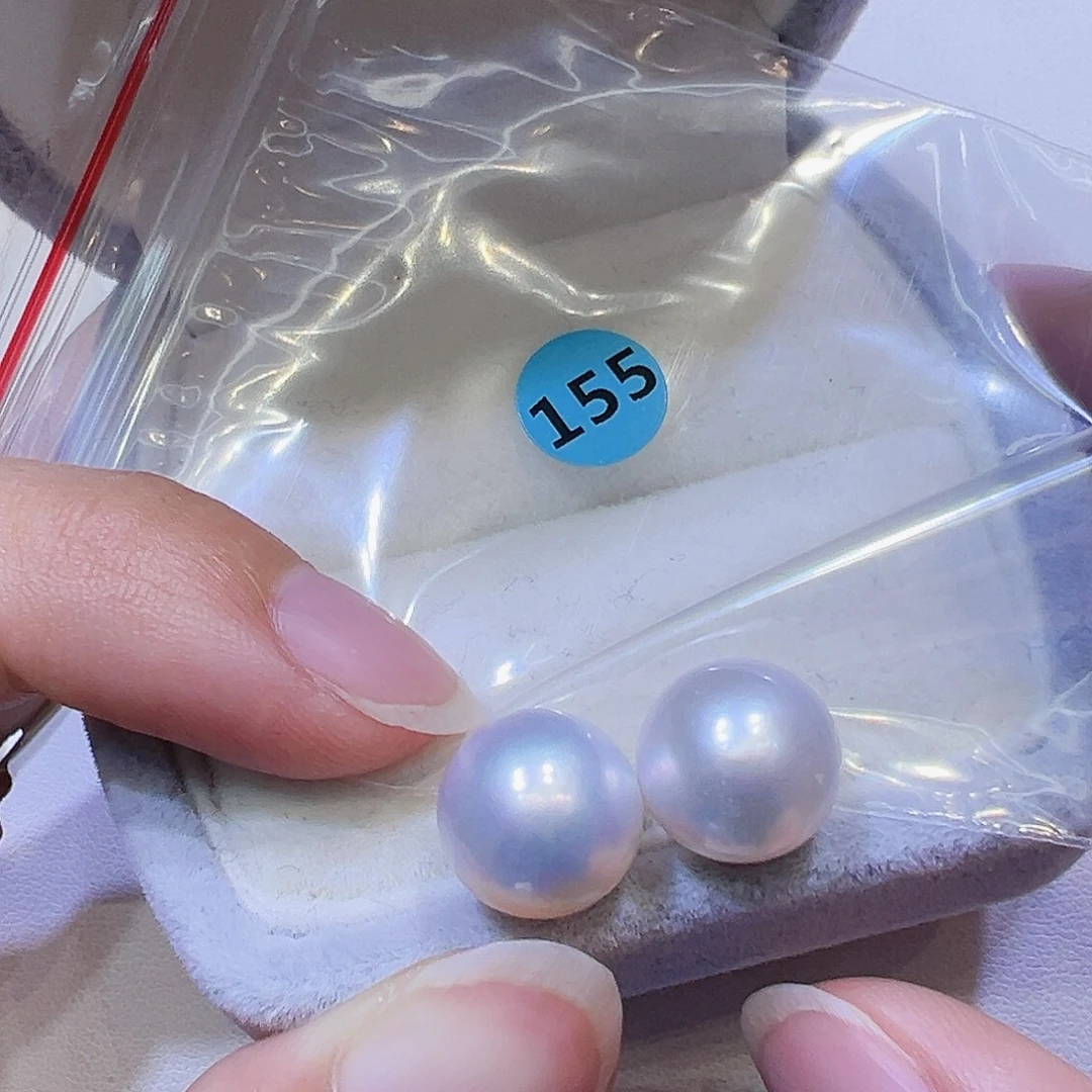 耳饰淡水珍珠银S925镶嵌