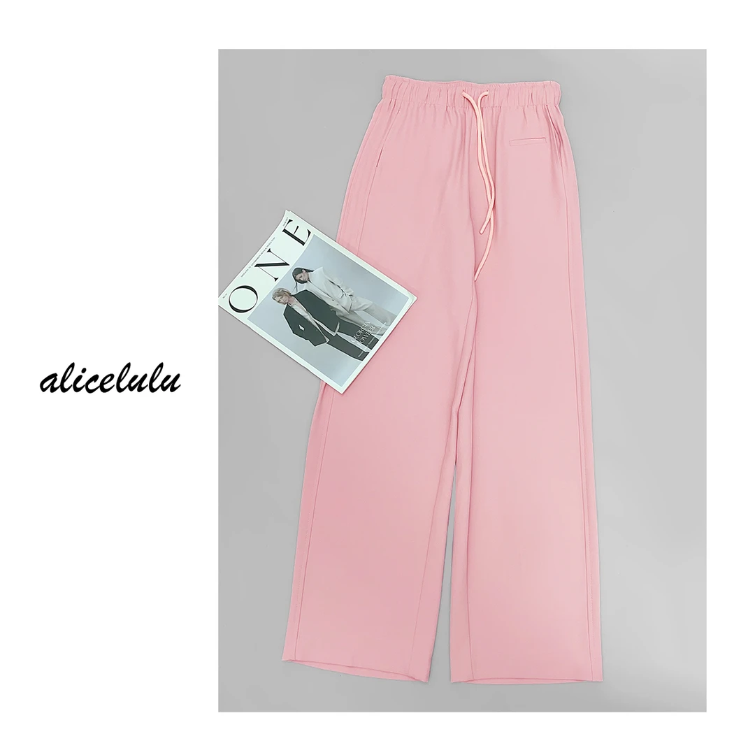 6 ALICE “清风自来”休闲裤 阔腿百搭 垂感显瘦 S621575T