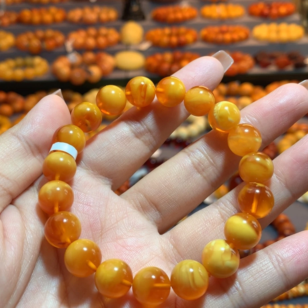 【闪购商品】手串蜜蜡未镶嵌蜜蜡手串