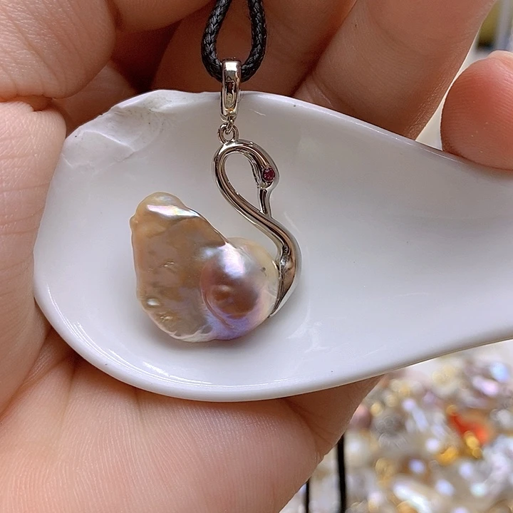 淡水珍珠未镶嵌颈饰3 05