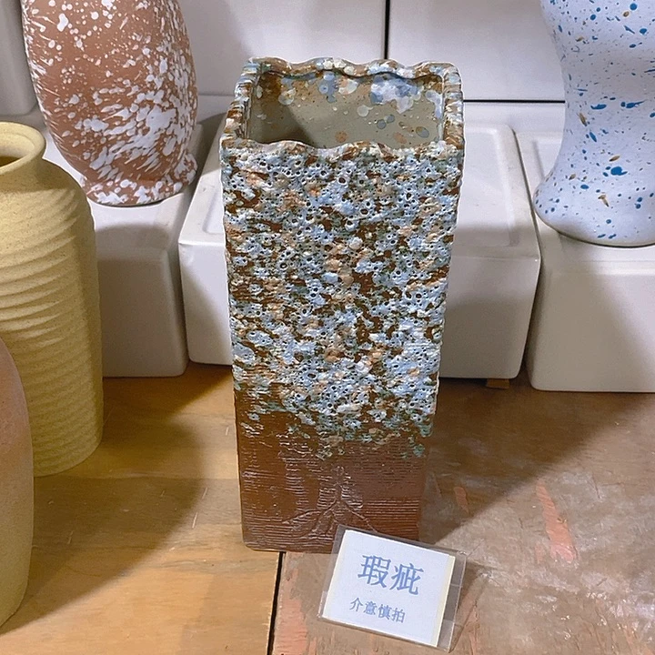 紫砂花盆多肉绿植瑕疵盆有孔