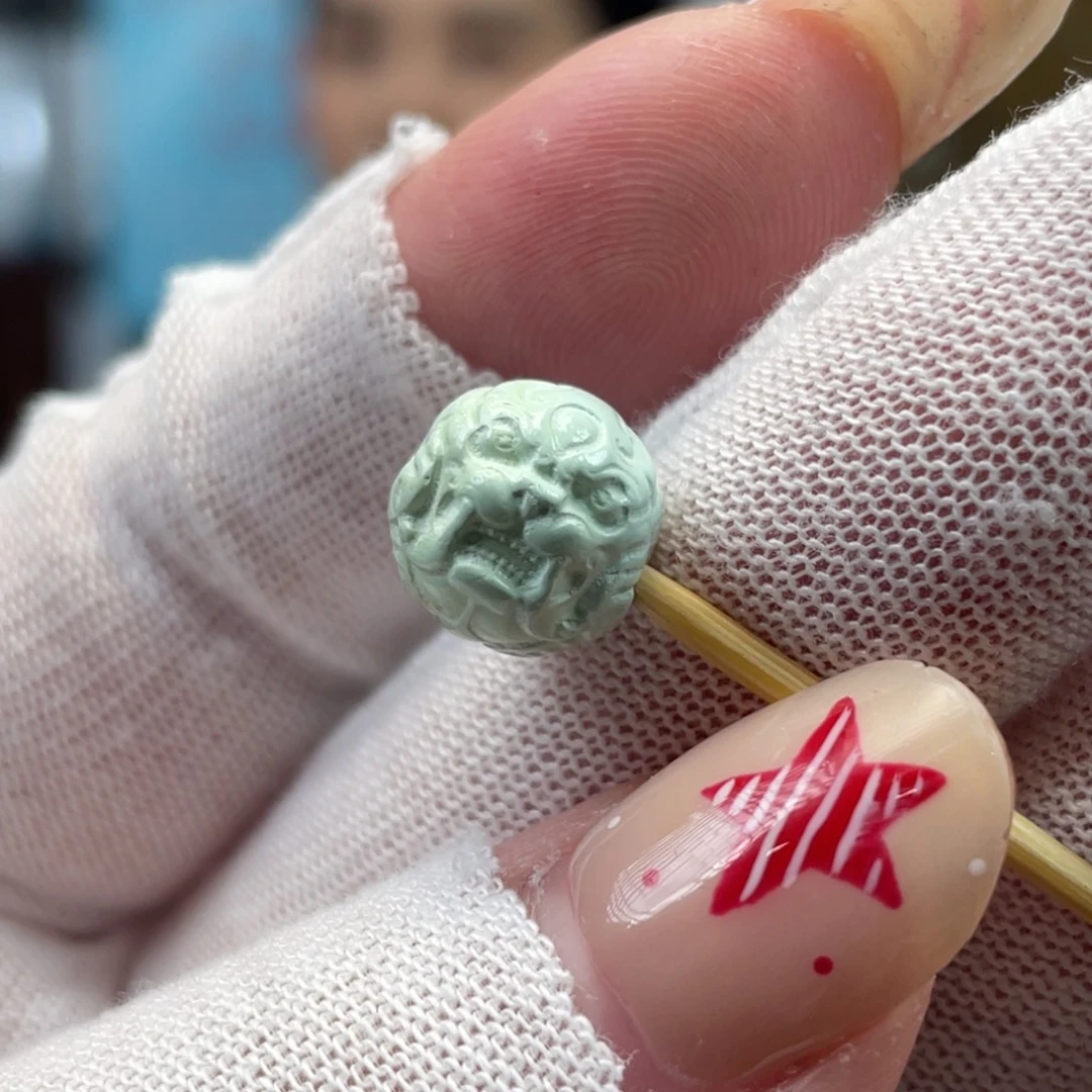 绿松石未镶嵌挂件