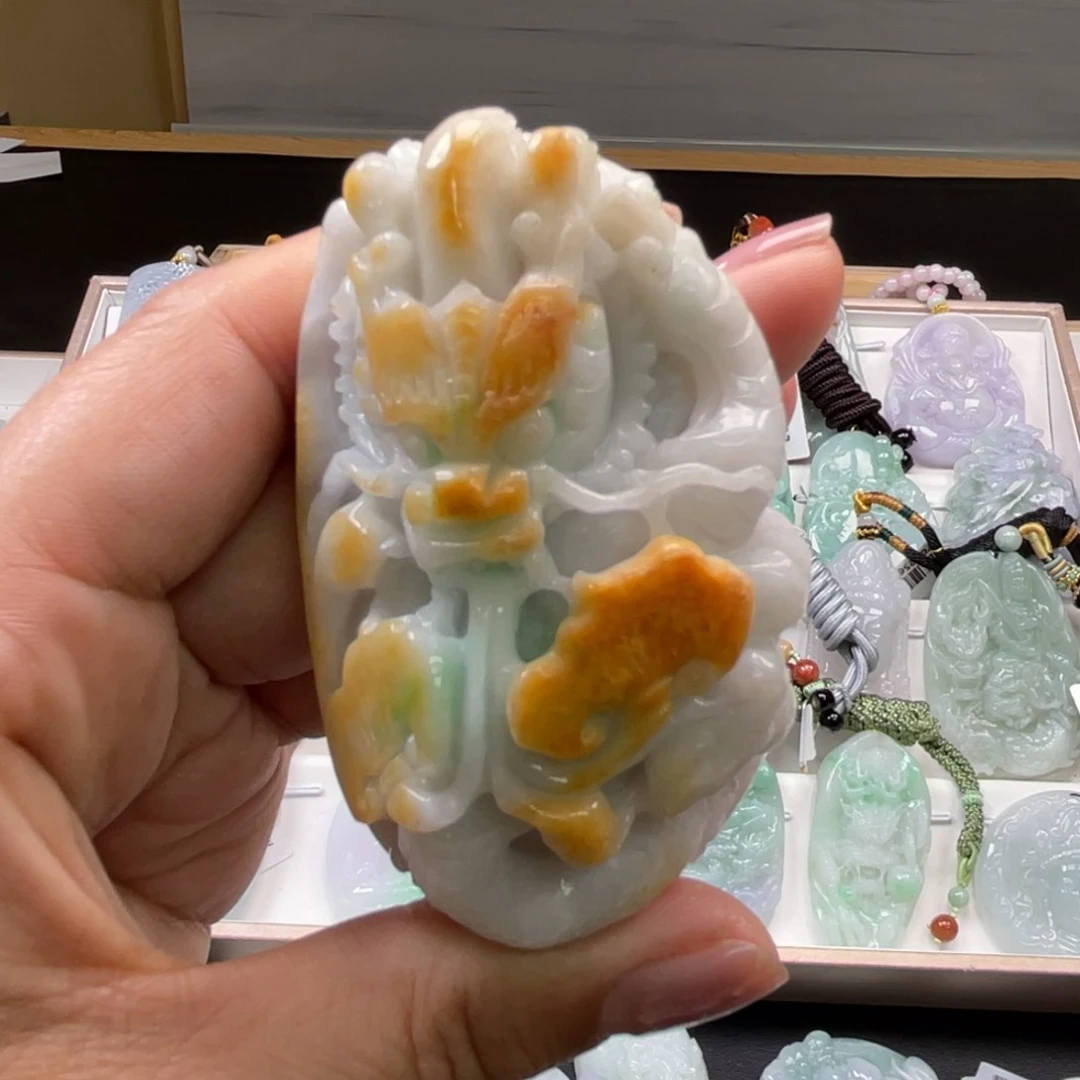 翡翠吊坠(不含链)未镶嵌