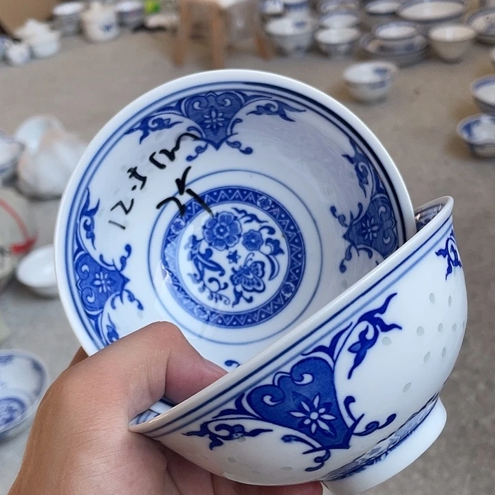 碗景德镇高温细白瓷餐具