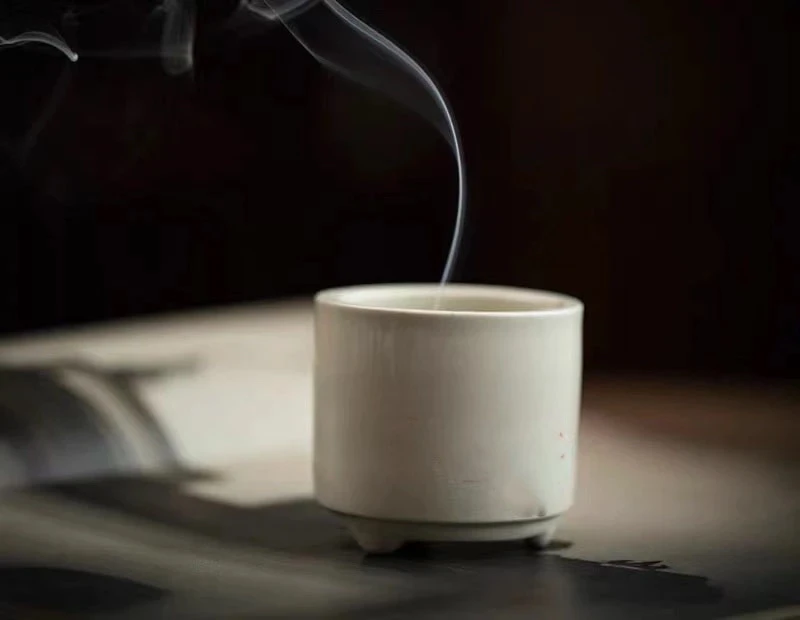 【微嘏】草木灰～小香炉复古禅意线香炉檀香炉香薰香炉