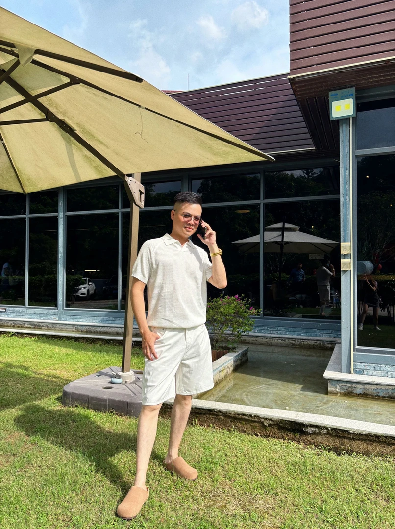 APEX HENRY 老钱风polo衫男士镂空短袖t恤2025夏季轻薄高级感男款