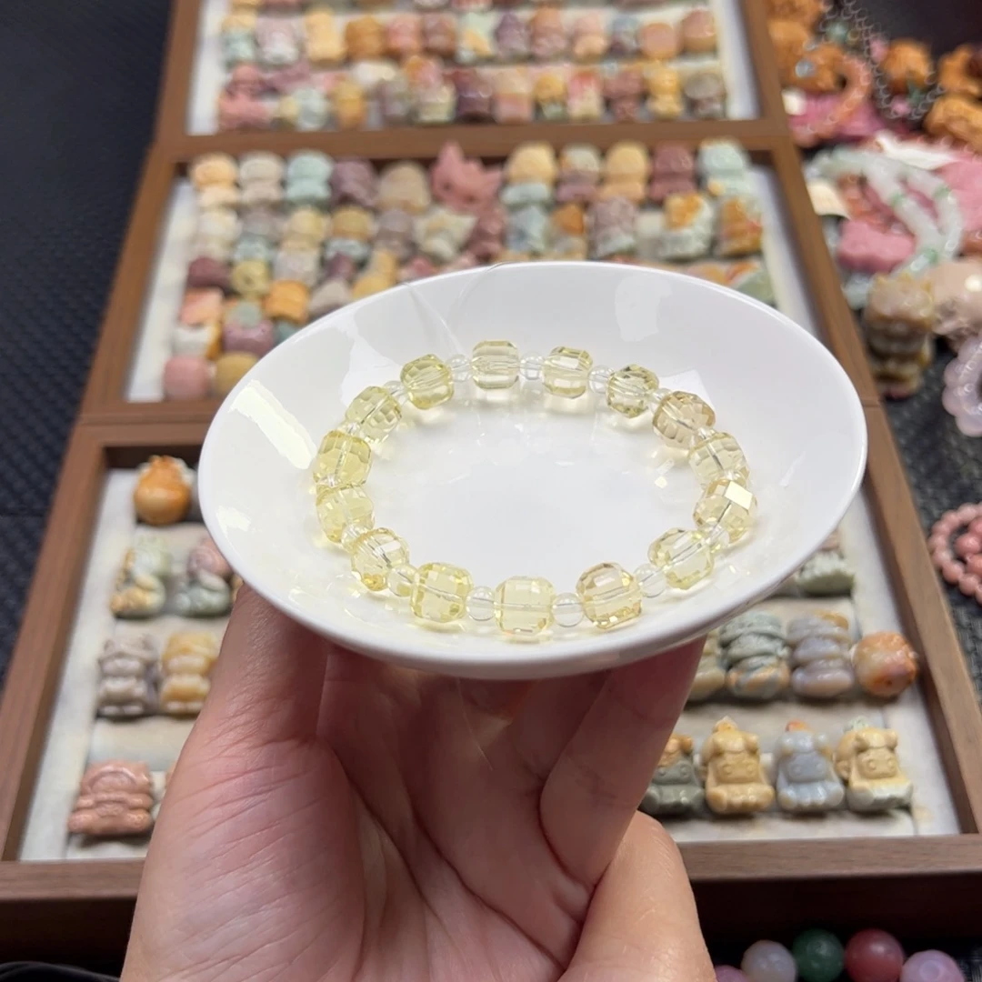 珠宝半成品水晶未镶嵌