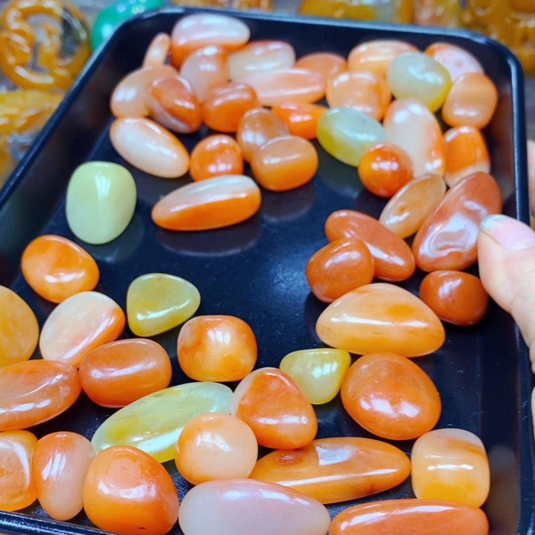 未镶嵌石英质玉（黄龙玉）吊坠(不含链)