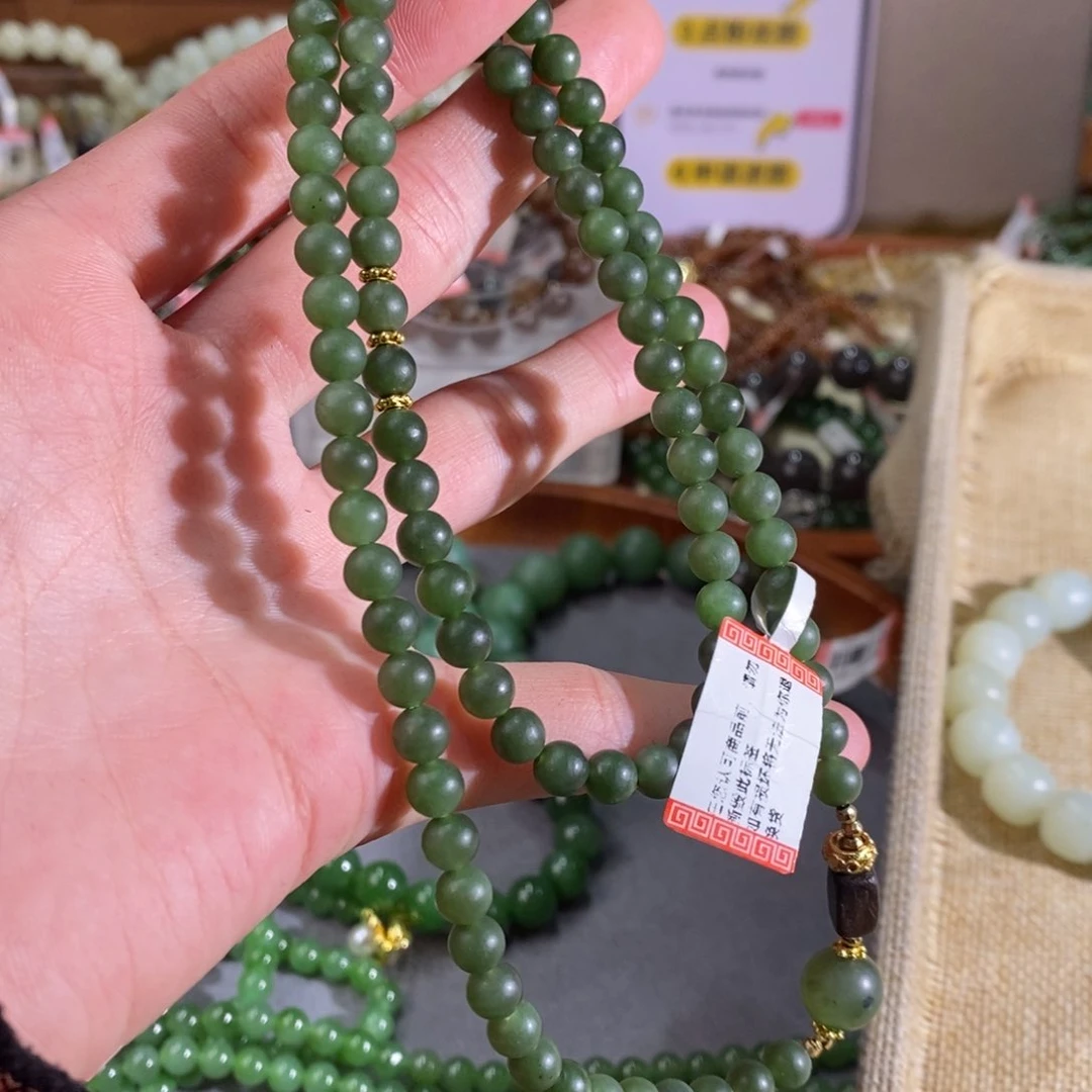 和田玉手链未镶嵌