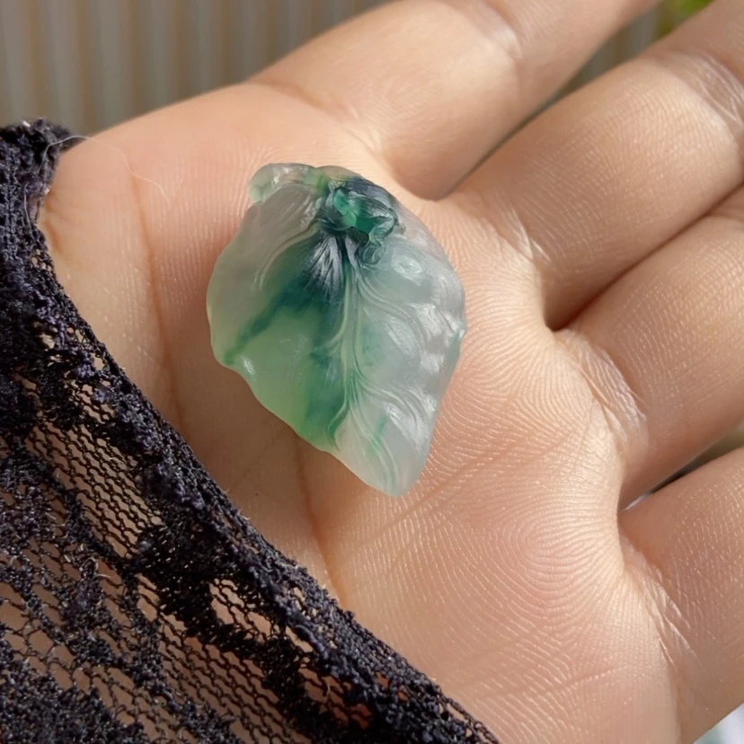 【闪购商品】未镶嵌定制翡翠树叶