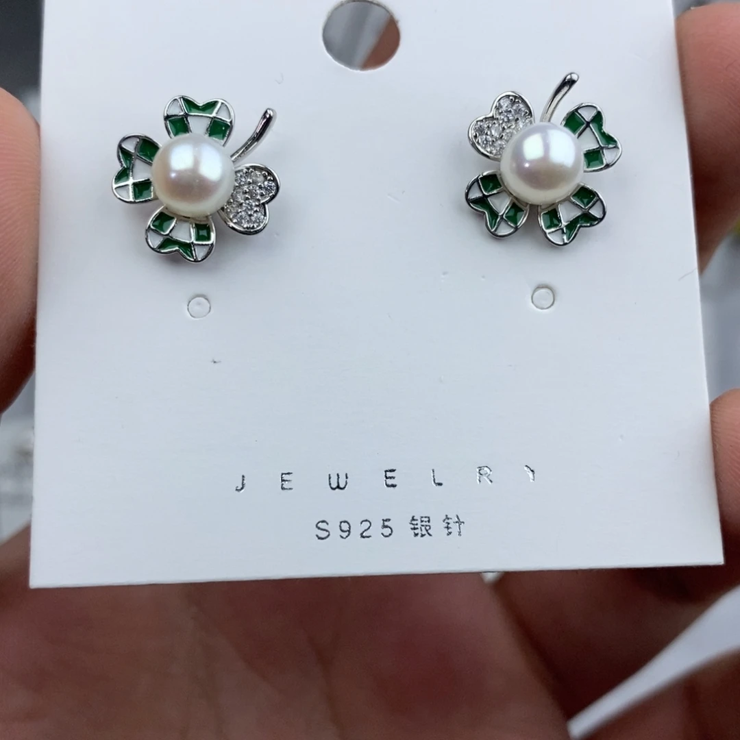 淡水珍珠未镶嵌耳饰