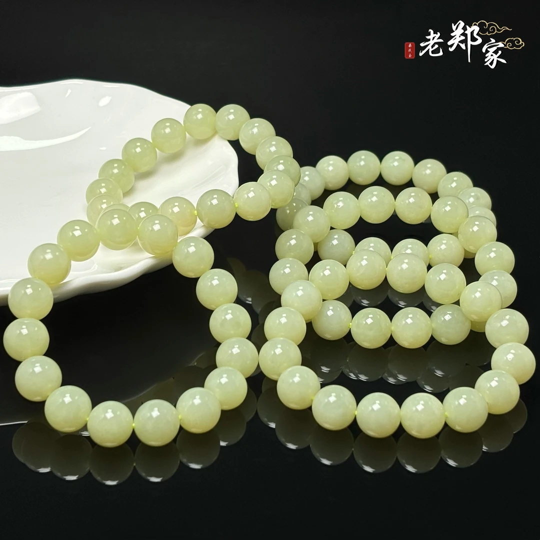 【老郑家】和田玉手串 773 多样性发一件 约11mm+