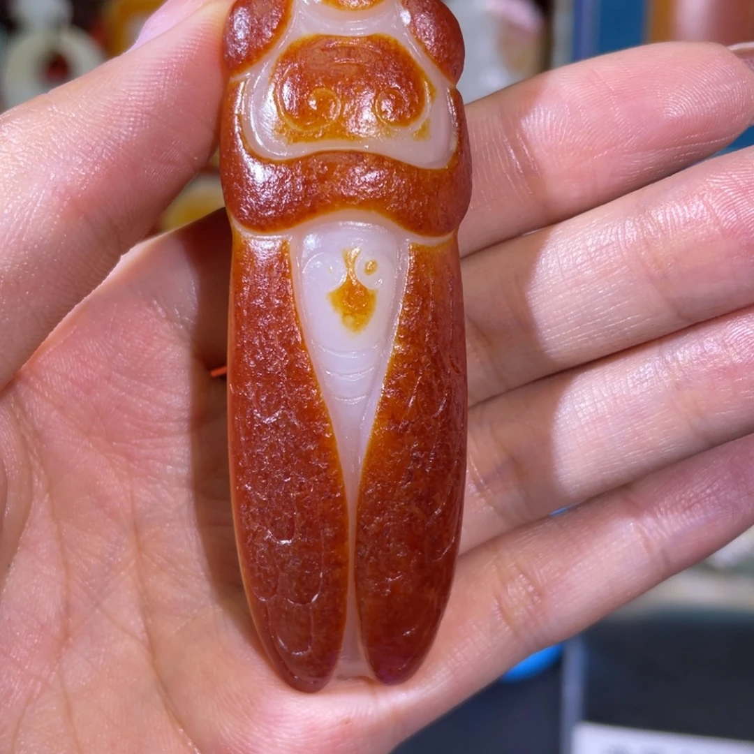 往***。未镶嵌和田玉挂件
