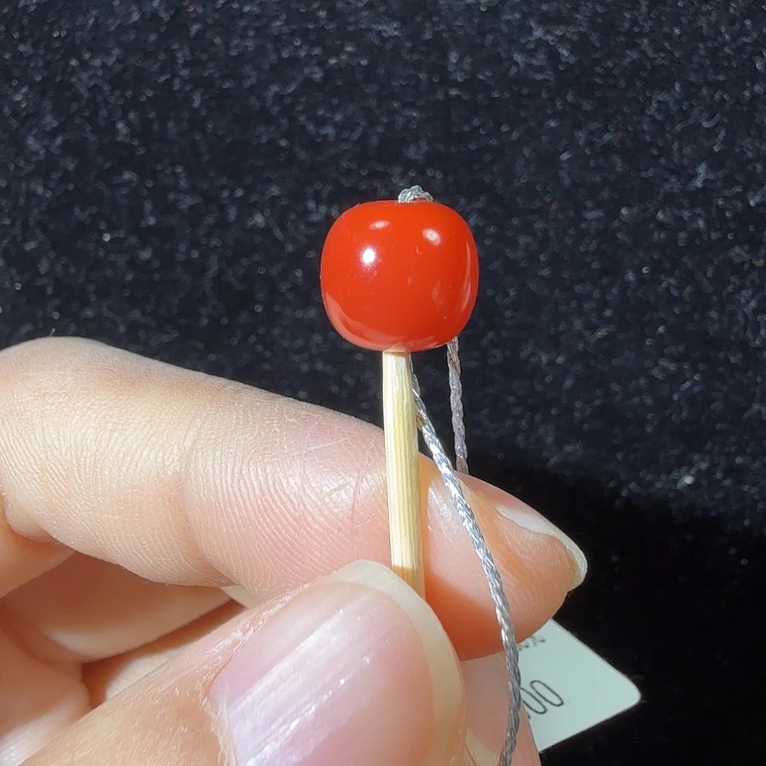 南红玛瑙未镶嵌珠宝半成品8.7单珠