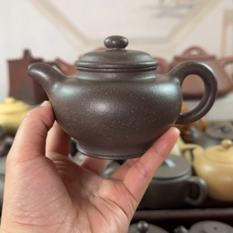 茶壶紫砂梨皮天青250cc