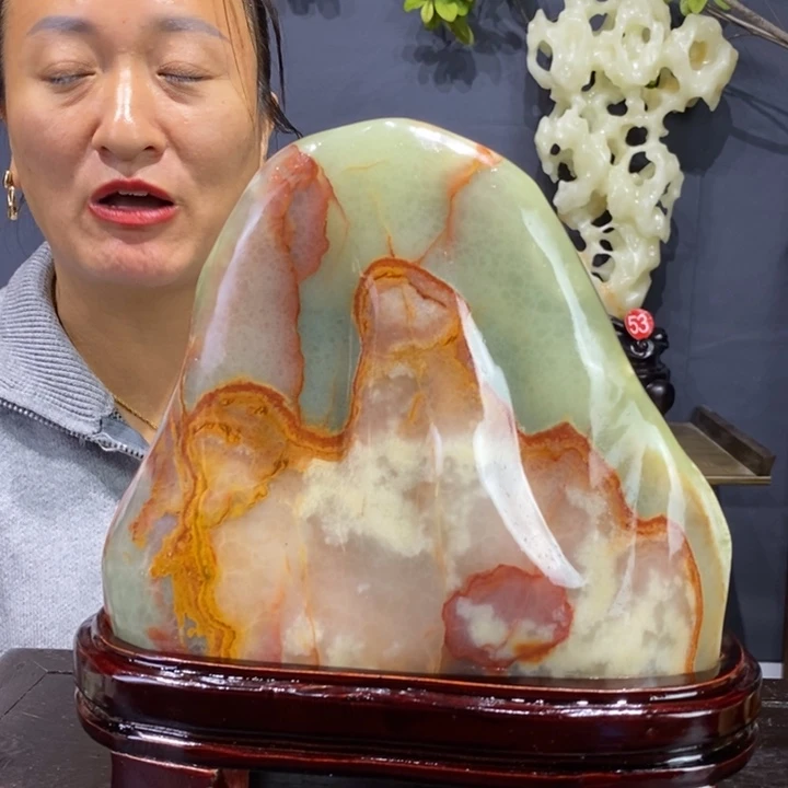 石材精品古青石摆件