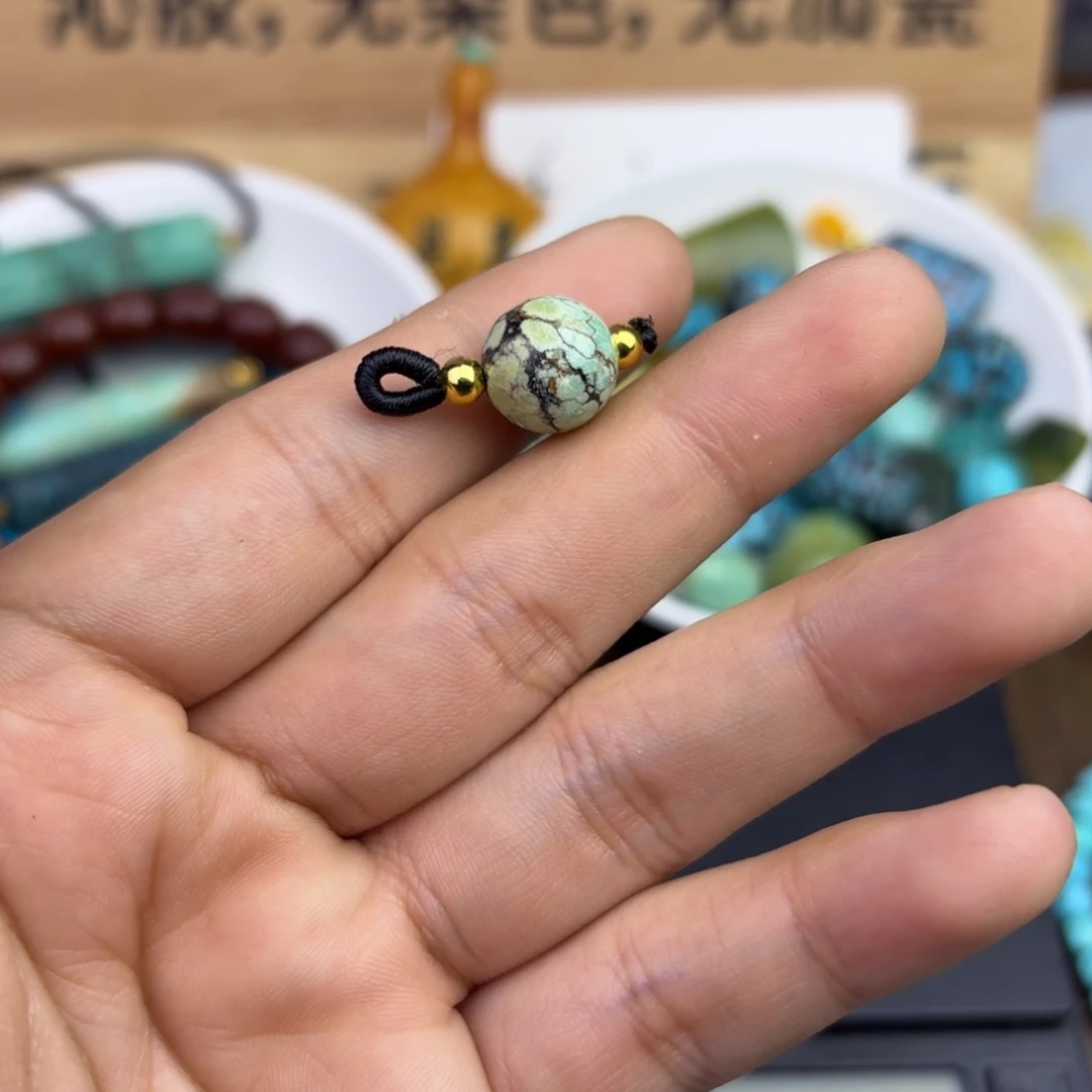 阿***丽南红玛瑙未镶嵌绿松石