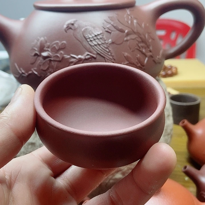 茶壶紫砂直播福利主人杯子