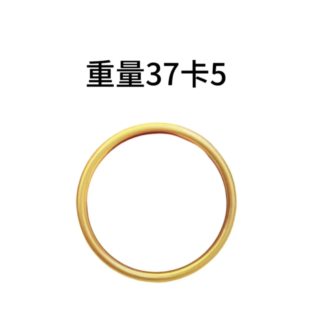 铜合金手镯 女士古法素圈手镯百搭