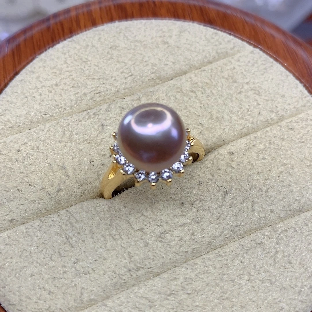 戒指淡水珍珠合金
