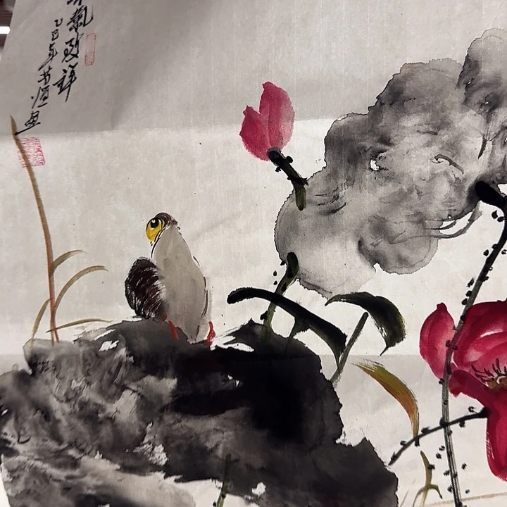国画国画老师绘画作品5