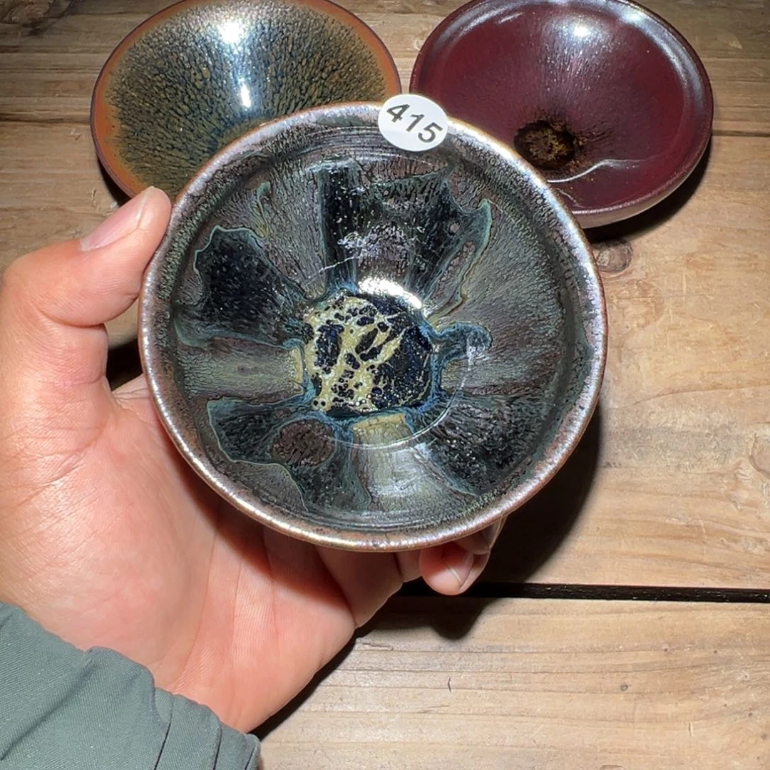 茶盏老表精选柴烧415