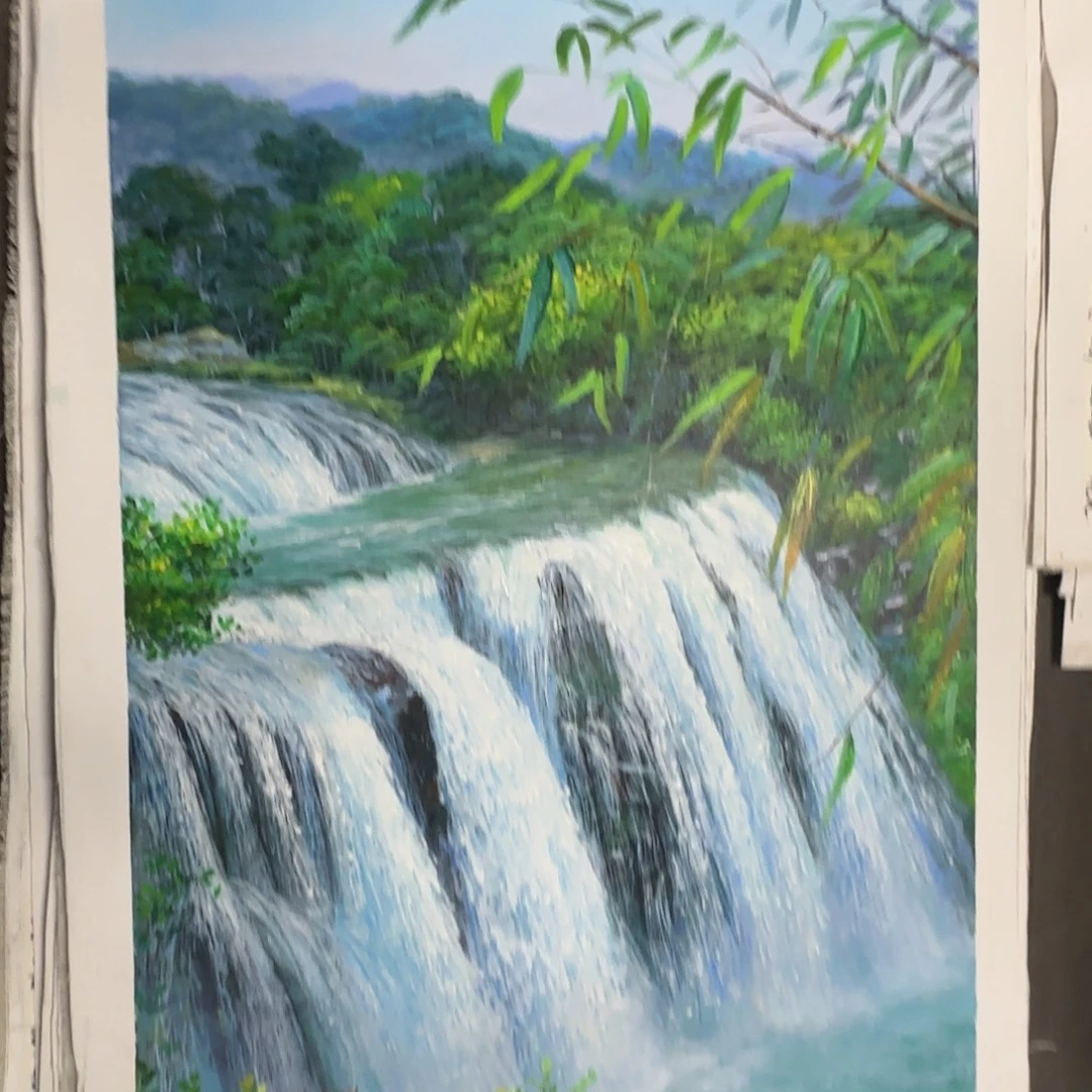 油画加油加油努力加油加油