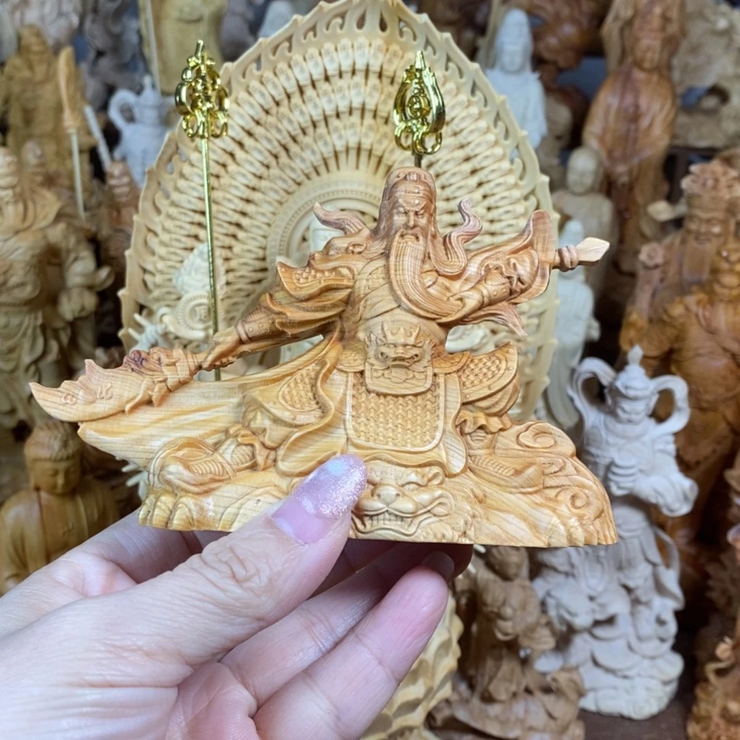 常***乐木崖柏横刀关公13长