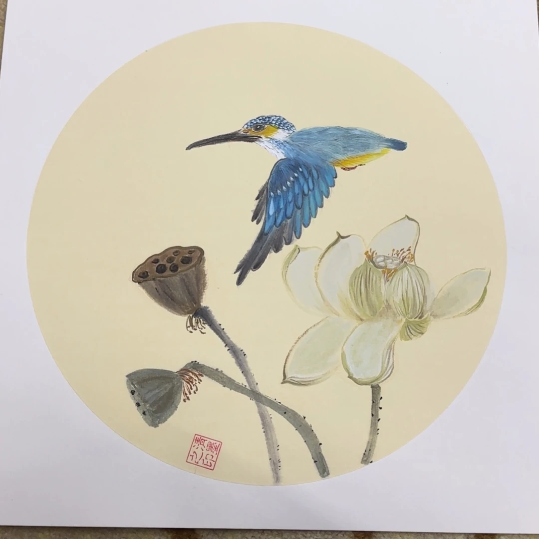 国画33-33卡纸作品艺