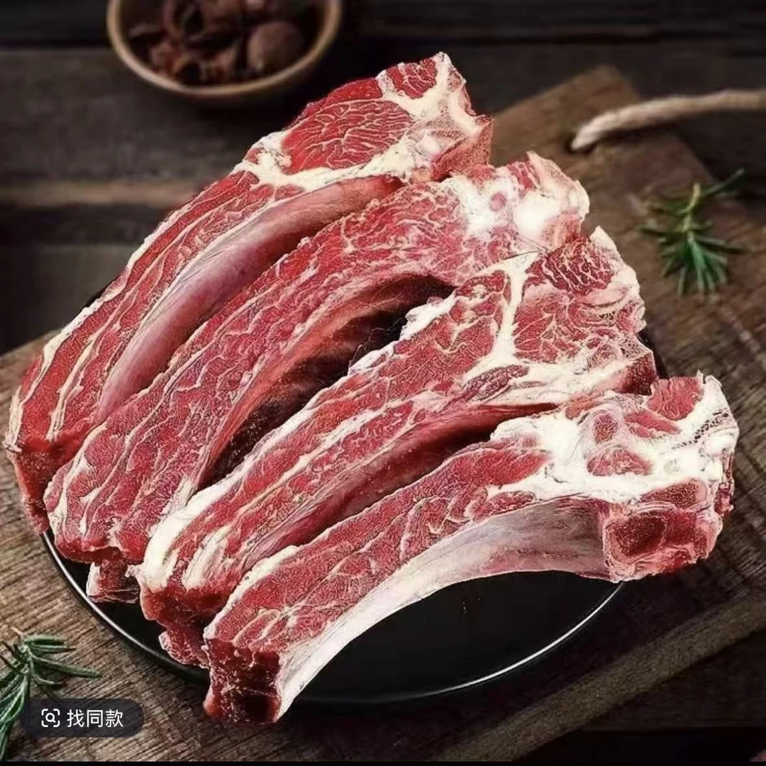 【顺丰/京东】原切牛肋条/排手把肉牛肋骨新鲜冷冻牛排骨五斤装