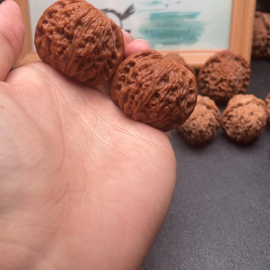 文玩核桃吊坠微瑕正磨