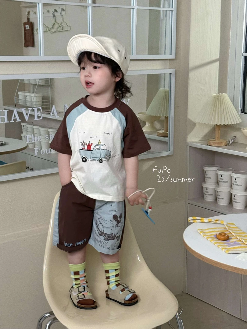 【扣号专拍】2025年时尚百搭男童T恤