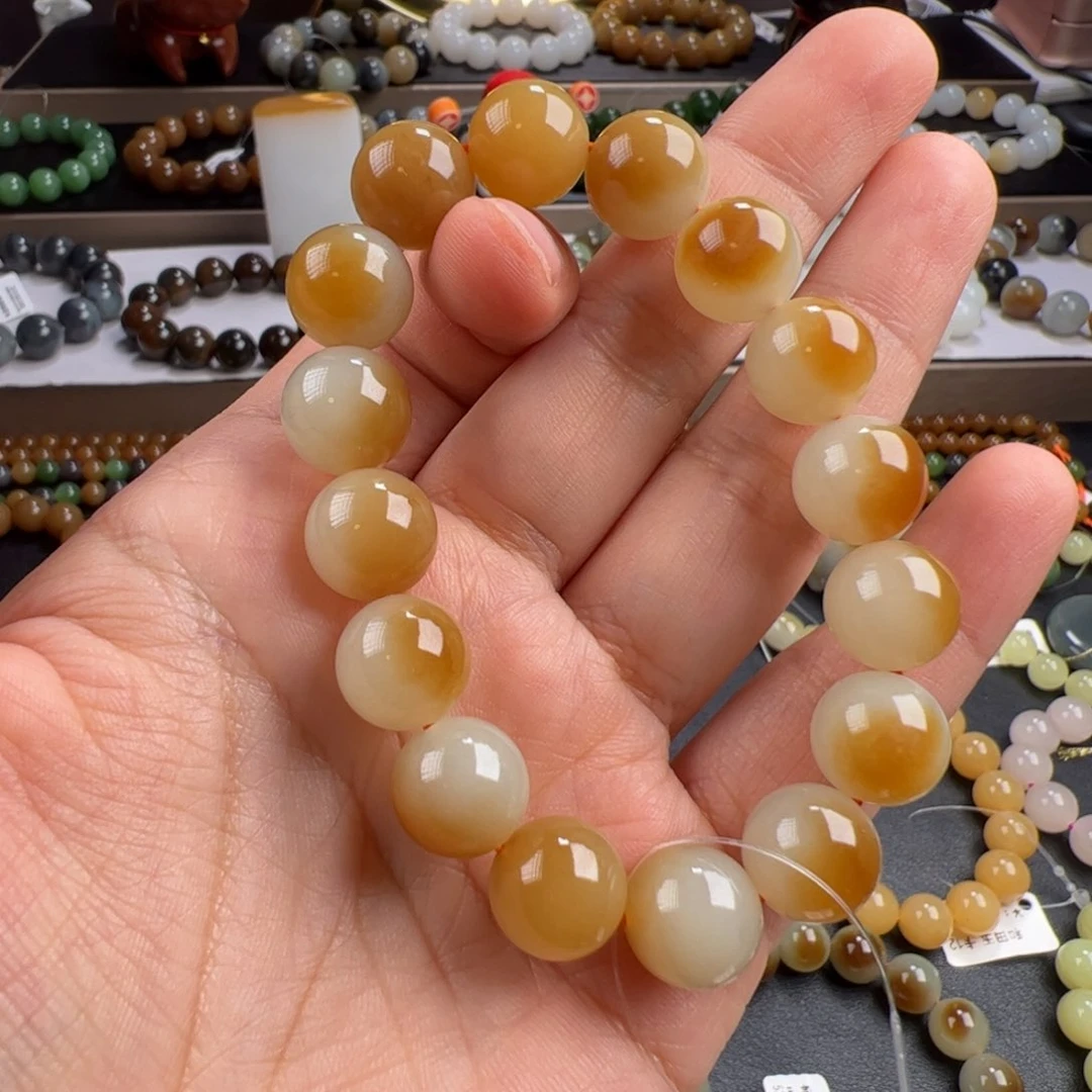 和田玉手链未镶嵌