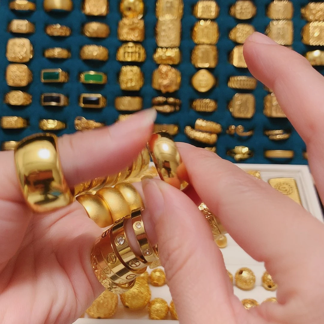 一***。铜合金无光面戒指面宽8