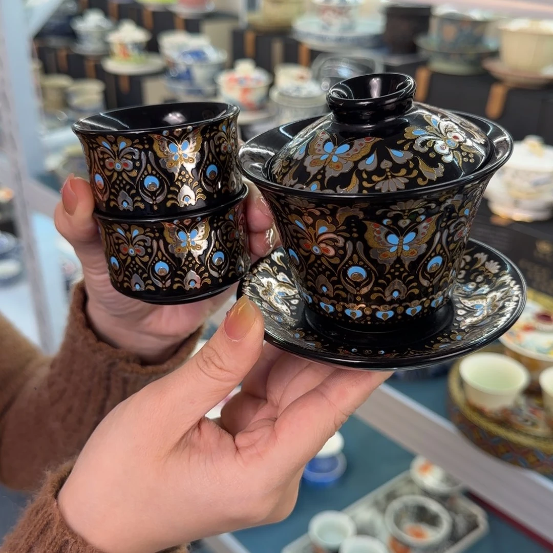 盖碗很好看很精致