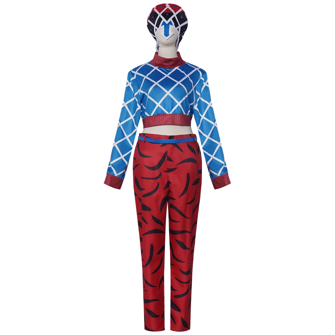 JOJO的奇妙冒险之风盖多米斯达男女cosplay服装二次元舞台服