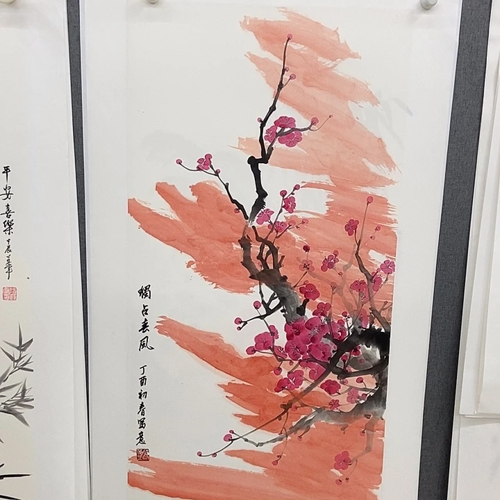 国画手繪手寫作品79