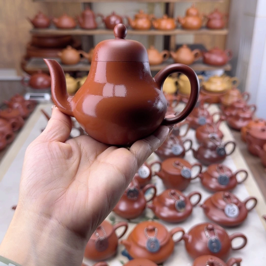 紫砂茶壶空***态薄胎200思婷壶