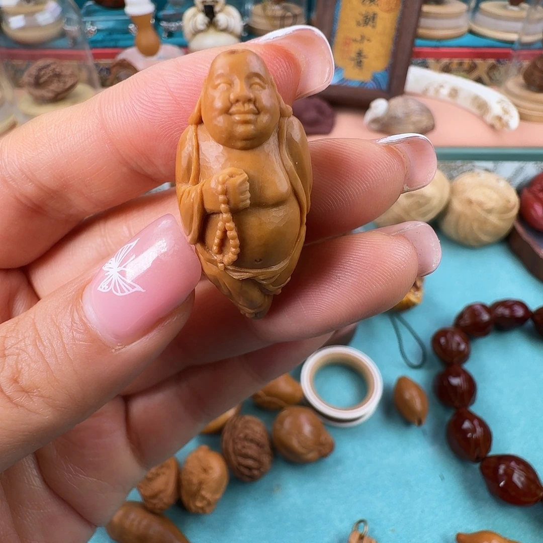 橄榄核手串/手链核潮核雕手工制作