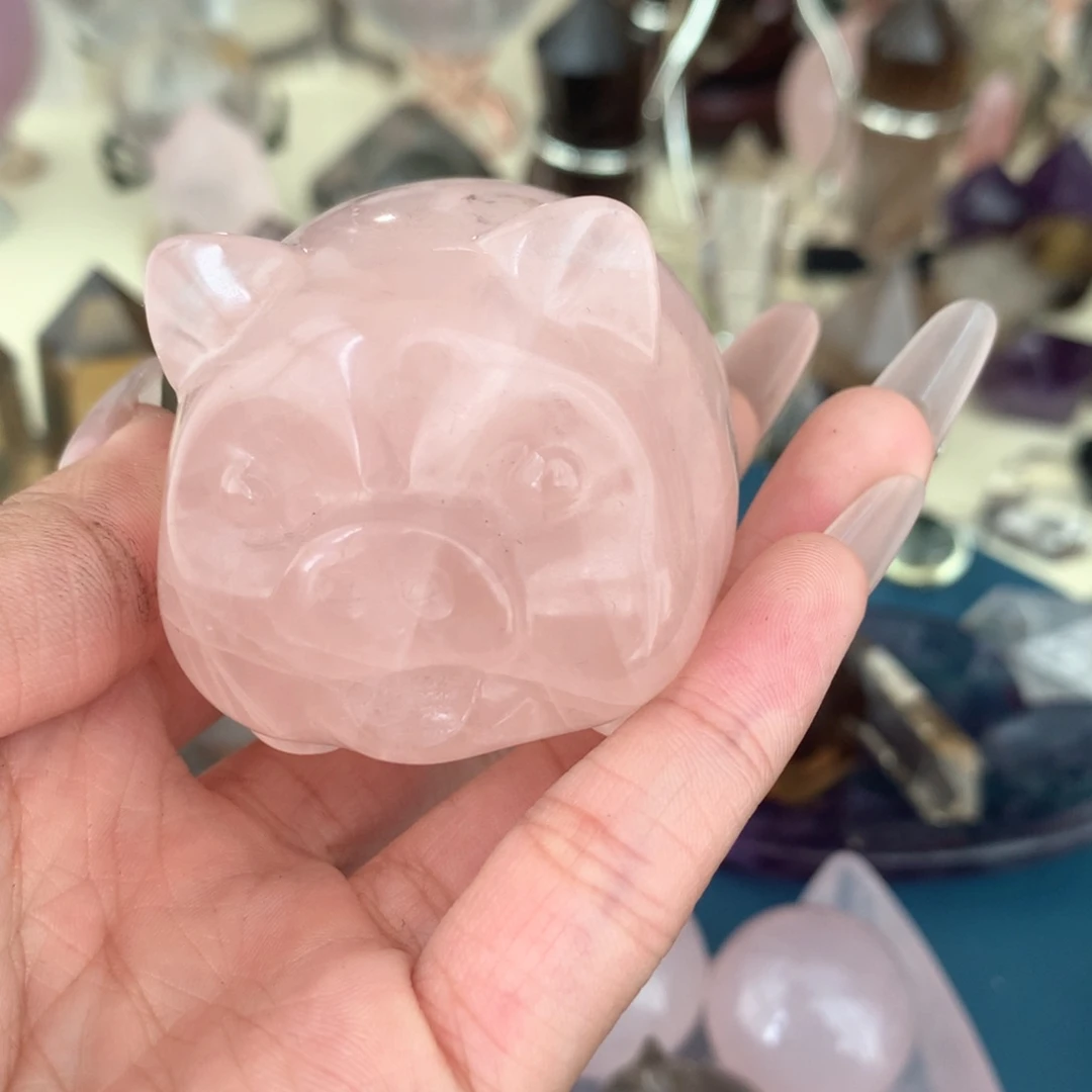 紫晶珠宝半成品未镶嵌莹
