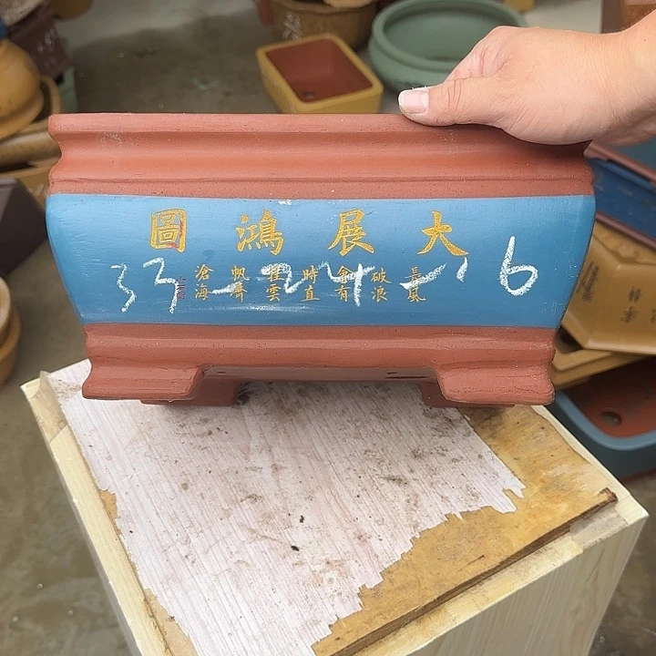 紫砂花盆这是我第一