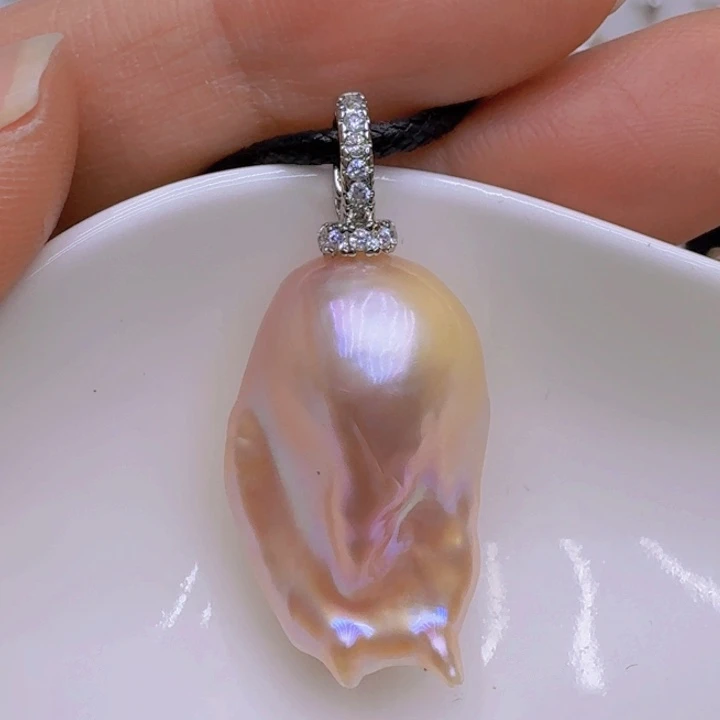 淡水珍珠未镶嵌颈饰