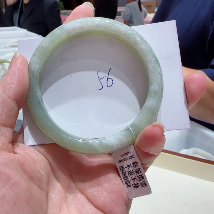 和田玉未镶嵌手镯019