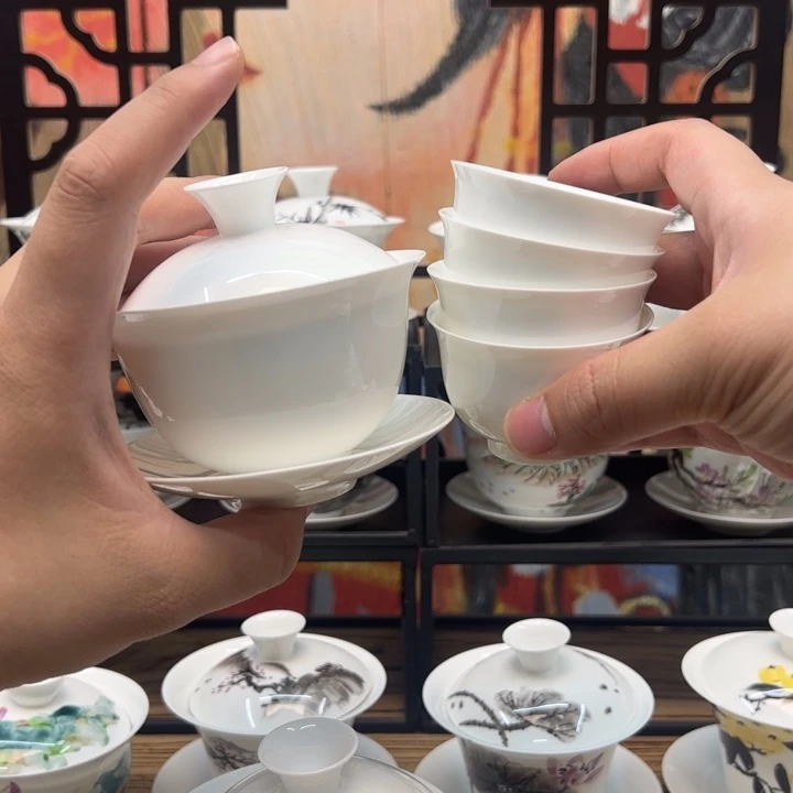 150元宝盖碗+4个和顺杯