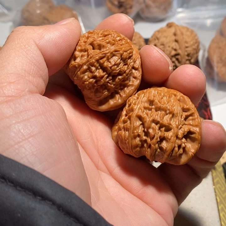文玩核桃把件孤*核桃