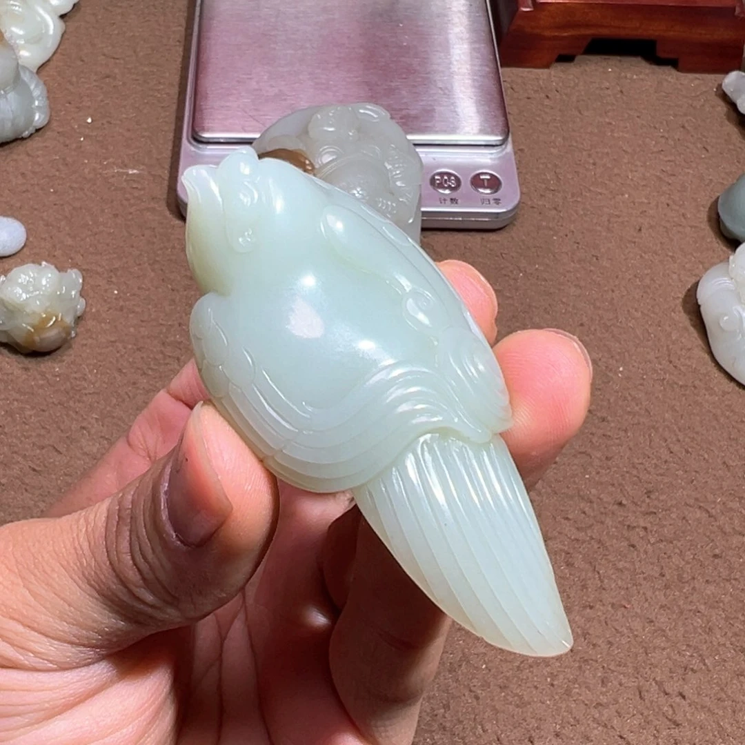 颈饰未镶嵌和田玉用****3