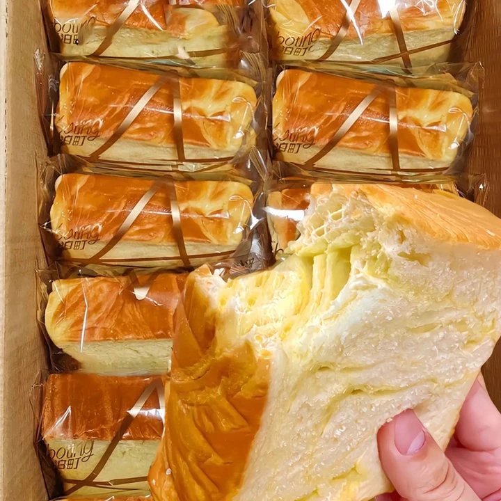 【香香软软】牛乳厚切吐司面包食品早餐代餐新鲜日期上班族